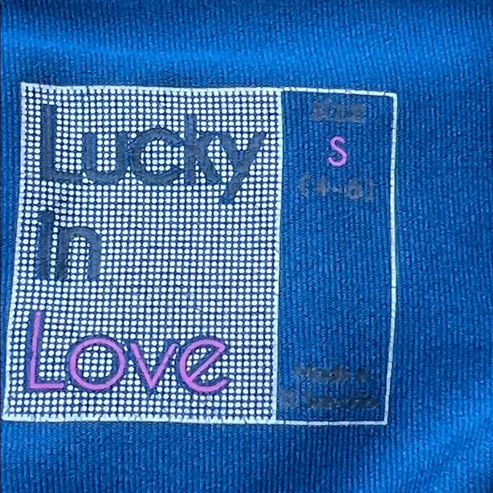 Lucky In Love Teal Blue Mesh Side pocket Tennis Pickleball Skort Women's Size S - Picture 5 of 6